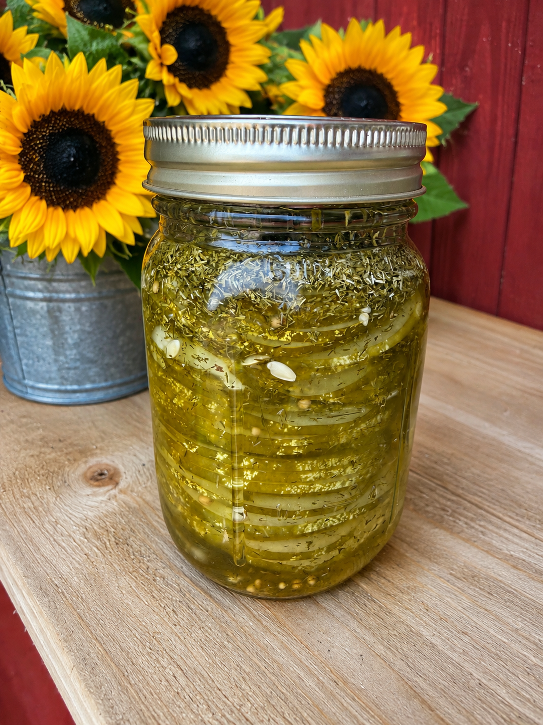 Zanne's Farm Sweet Dill Pickles – Pint Jar