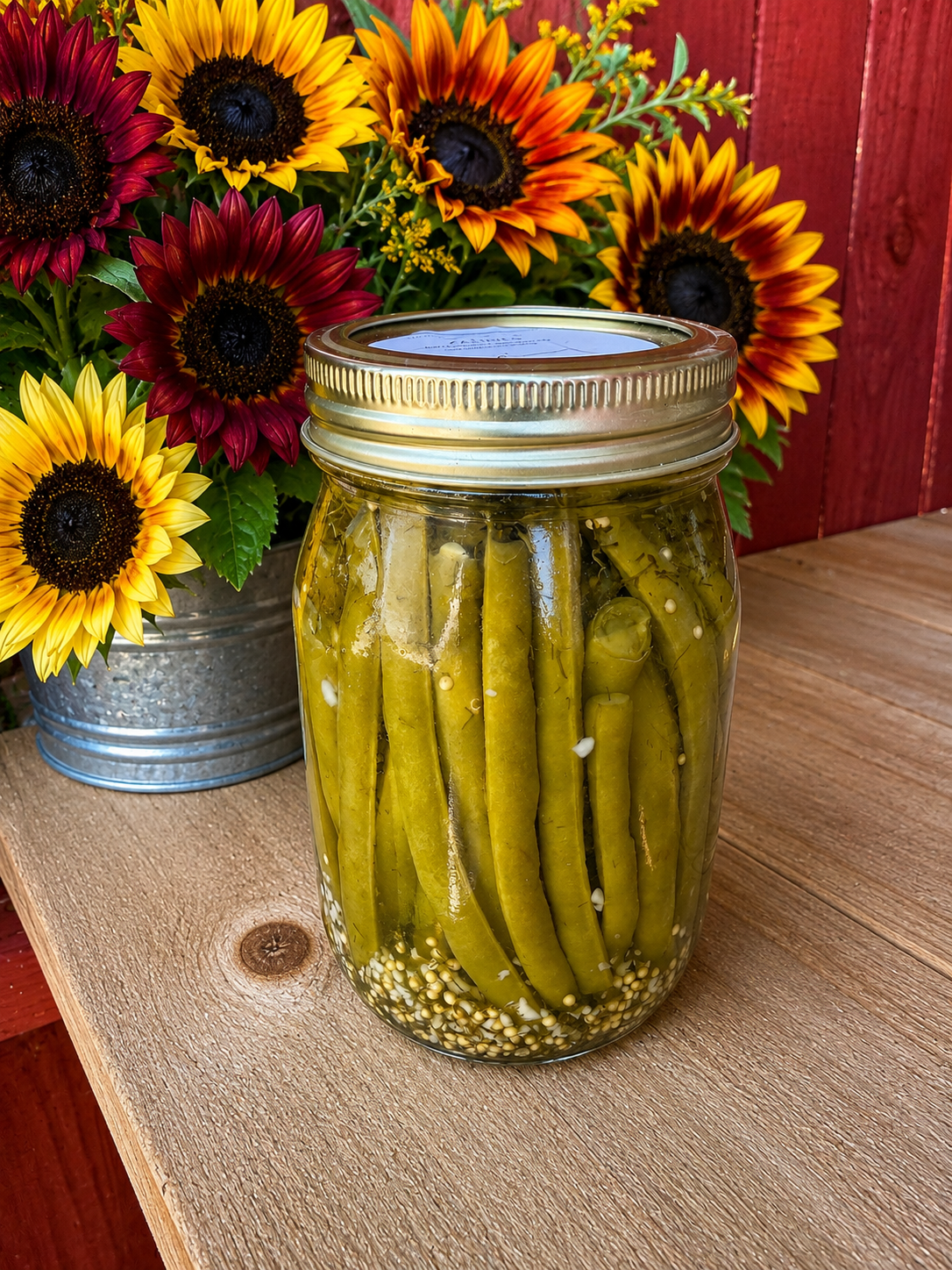 Zanne's Farm Dilled Green Beans – Pint Jar