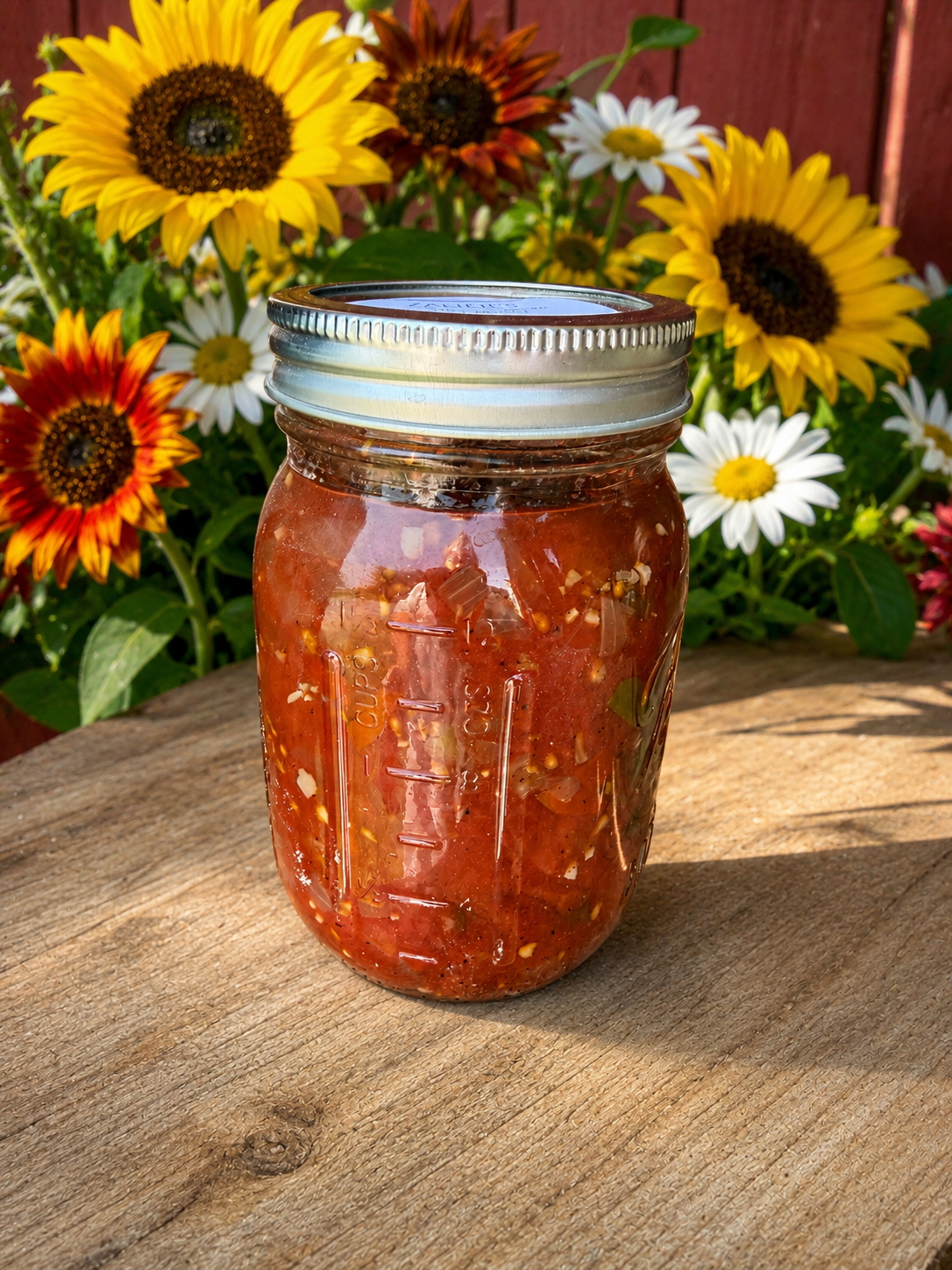 Zanne's Farm Medium Salsa – Pint Jar
