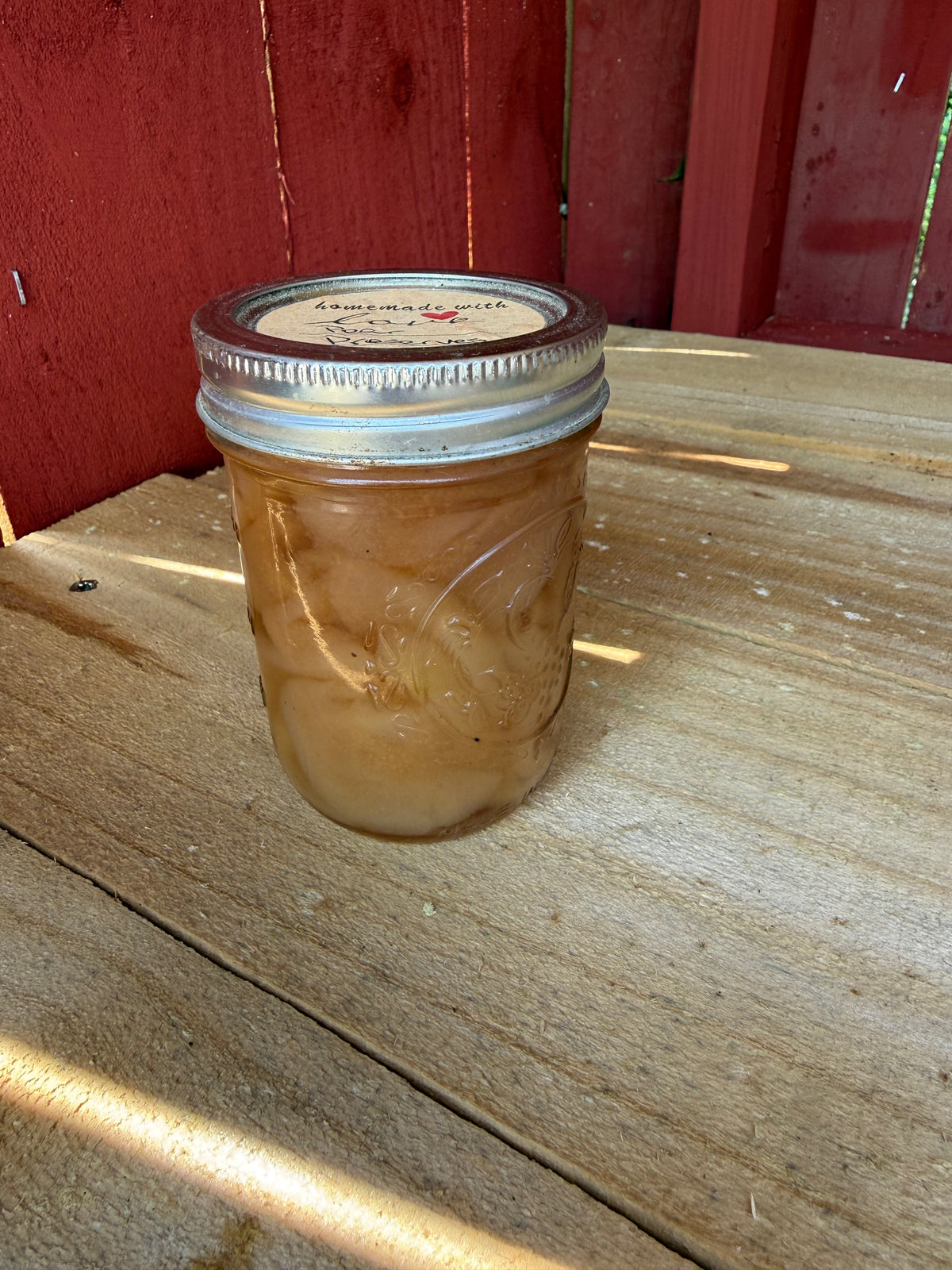 Zanne's Farm Pear Preserves – 1/2 Pint Jar