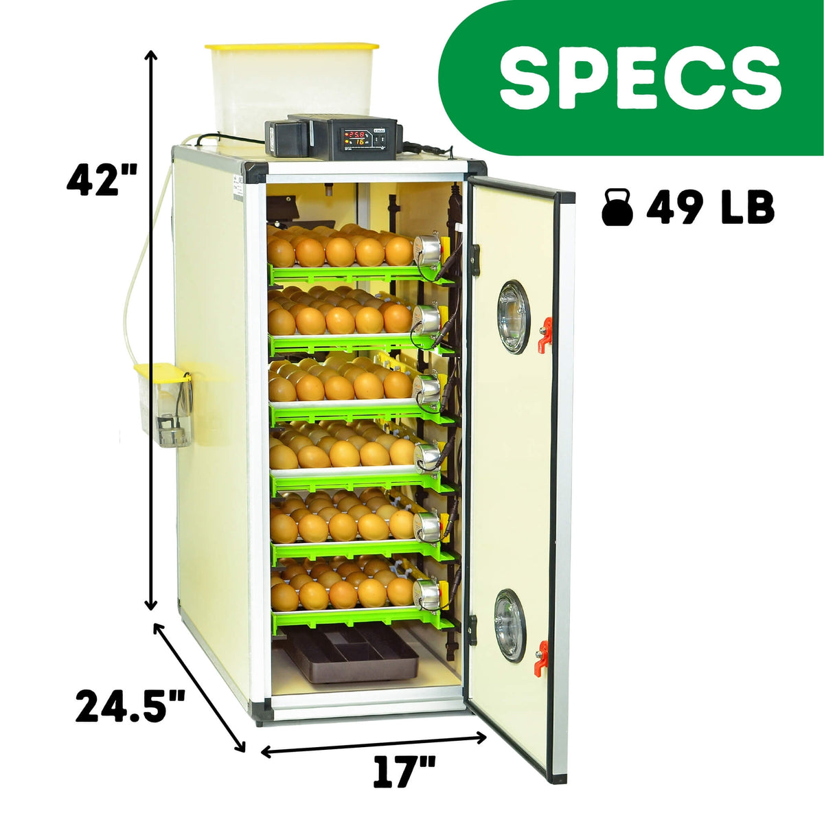 CT180 SH - Egg Incubator - Setter & Hatcher