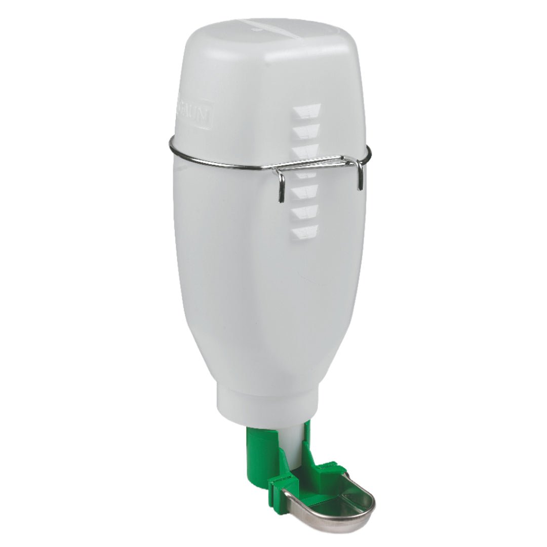 Gravity-Fed 2L Waterer for Rabbits, Birds, and Small Poultry